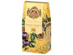 Basilur BASILUR VINTAGE BLOSSOMS - Passion Tropica Zeleni listni čaj s cvetovi kamilice in aromo pasijonke 75 g 1 kosi