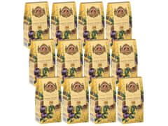 Basilur BASILUR VINTAGE BLOSSOMS - Passion Tropica Zeleni listni čaj s cvetovi kamilice in aromo pasijonke 75 g 12 kosi