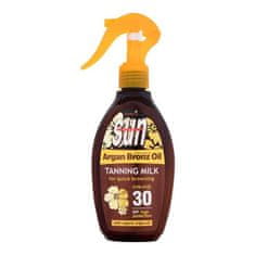 VIVACO Sun Argan Bronz Oil Tanning Milk SPF30 losjon za zaščito pred soncem z arganovim oljem 200 ml
