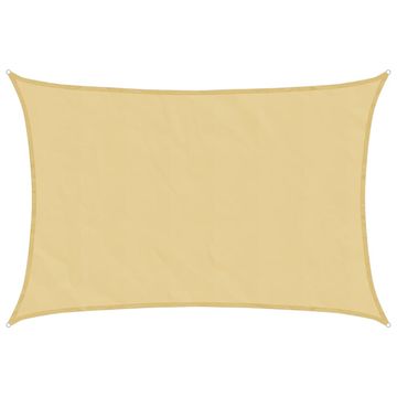 Vidaxl Senčno jadro peščeno 7x6 m 100 % poliester oxford