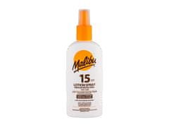 Malibu Malibu - Lotion Spray SPF15 - Unisex, 200 ml 