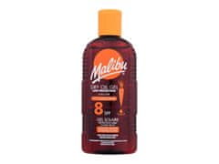 Malibu Malibu - Dry Oil Gel With Carotene SPF8 - Unisex, 200 ml 