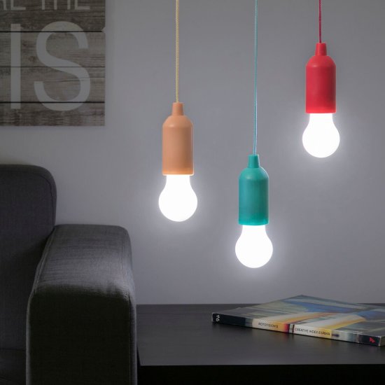 InnovaGoods Pull-Cord LED Bulb Bulby InnovaGoods