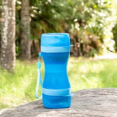 UNBRANDED 2-in-1 bottle with water and food containers for pets Pettap InnovaGoods 