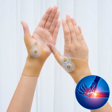 UNBRANDED Magnetna kompresijska opora za zapestje Imontic InnovaGoods 2 enoti