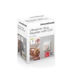UNBRANDED Ultrasonic Repeller with LED KL Litto InnovaGoods 
