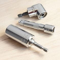 UNBRANDED Universal Socket Wrench with Accessories Uniscrew InnovaGoods 