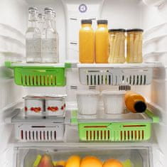 UNBRANDED Adjustable Fridge Organiser Friwer InnovaGoods 2 Units 