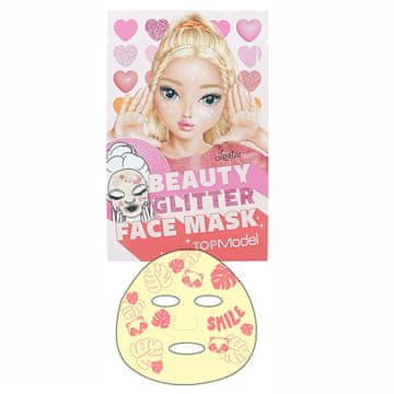 Top Model Obličejová maska , Louise, béžová