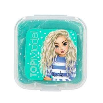 Top Model Plastelína s flitry , Zelená, Candy