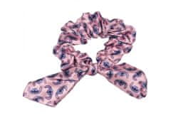 Disney Stitch Scrunchies z mašno, elastike za lase set 3 kosov 
