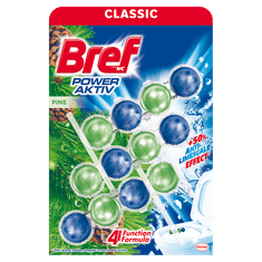 Bref Power Aktiv WC blok Pine, 3 x 50 g