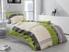Ljubki dom Bombažna posteljnina DANIELA zelena