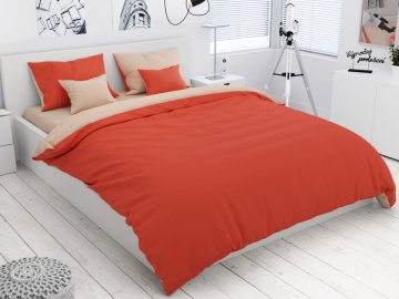 Ljubki dom Krepové povlečení 6 dílné OSCAR oranžové