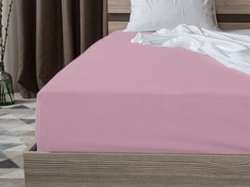 Ljubki dom Jersey rjuha roza 180 x 200 cm Gostota vlakna: Lux (190 g/m2)