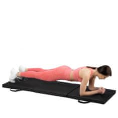 shumee MGS02 GYMNASTICKÝ SKLADACÍ MATRAC 1800x600MM ČIERNA HMS PREMIUM