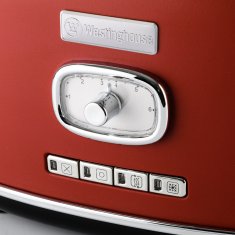 Westinghouse Retro Red 2 Slice opekač kruha