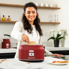 Westinghouse Retro Red 2 Slice opekač kruha
