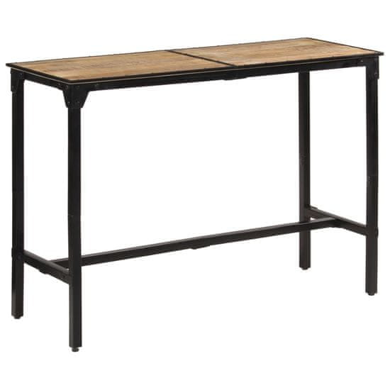 shumee Barska miza 150x55x107 cm trden robusten mangov les