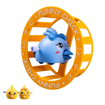 CAB Toys Raztegljiv smešen rumen piščanec