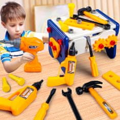 CAB Toys Komplet orodij 40 delavnica, mali DIY