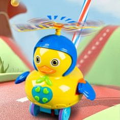 CAB Toys Hodeča raca s propelerjem rumena