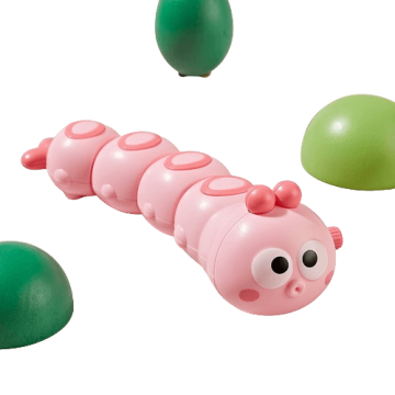 CAB Toys Raztegljiva gosenica roza