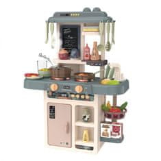 CAB Toys Otroška interaktivna kuhinja 42 enot - siva