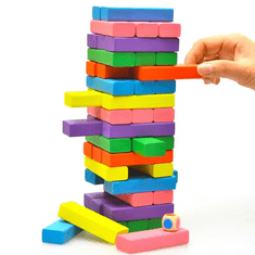 CAB Toys Barvita igra stolp za do 4 osebe