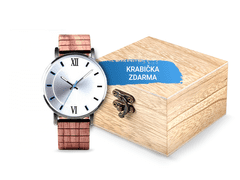 Ljubki dom Lesena ročna ura Business
