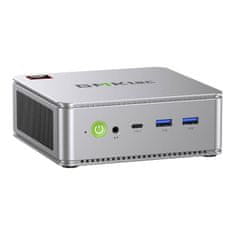 GMK MINI PC GMKtec K8 AMD Ryzen 7 8845HS 32GB RAM + 1TB SSD srebrna