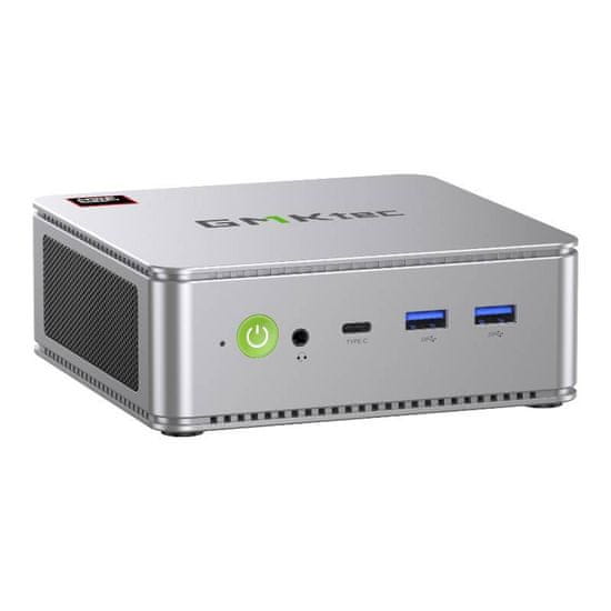 GMK MINI PC GMKtec K8 AMD Ryzen 7 8845HS 32GB RAM + 1TB SSD srebrna