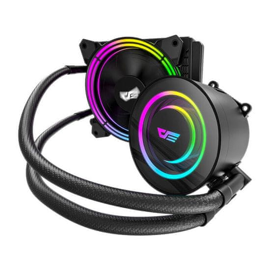 slomart Vodni hladilnik za PC Darkflash TR120 (črn)