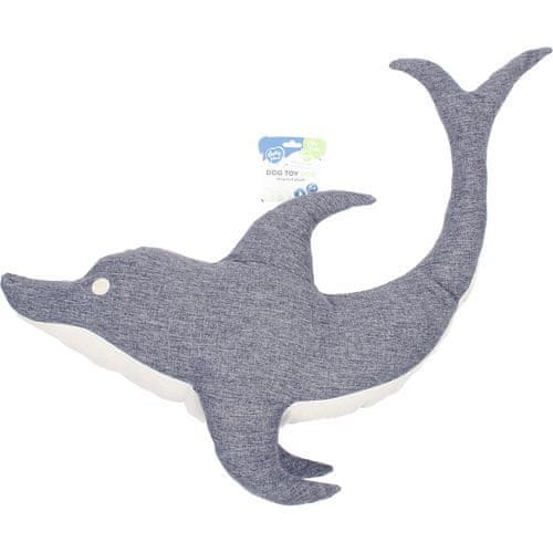 Duvo+ Eco mehka igrača za pse XL 90x43x32cm delfin