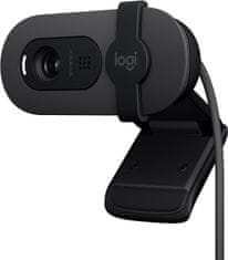 Logitech USB spletna kamera Brio 100, grafitna