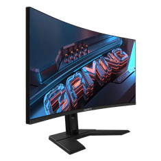Gigabyte GS34WQC 34'' Gaming WQHD ukrivljen monitor, 3440 x 1440, 1ms, 135Hz, HDR