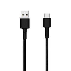 Xiaomi Pleteni USB kabel tipa C - črn