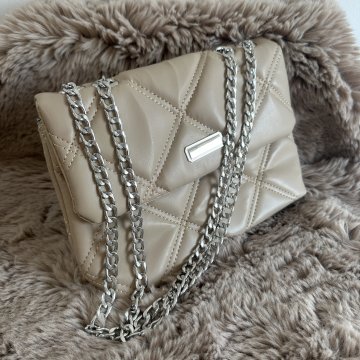 ALFEO KaroXL Silver Torbica