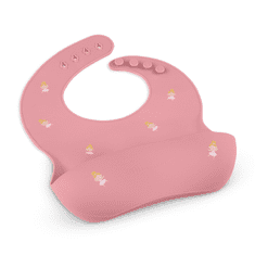 Petite&Mars PETITE&amp;MARS silikonski slinček Take&amp;Match Rose Princesses 6m+