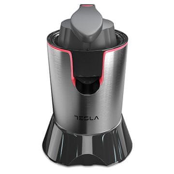 TESLA stiskalnica citrusov, CJ301BX, površina iz nerjavečega jekla, odstranljivi deli, 300 W