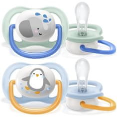 Philips Avent Ultra air Pet Plenic 0-6m deček, 2 kosa