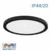 Vivalux LED stropna svetilka 12W-18W-24W CCT stikalo IP44 NEBULA črna