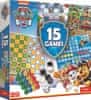 Set 15 družabnih iger Paw Patrol