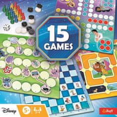 Trefl Set 15 Disney družabnih iger
