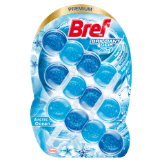 Bref Brilliant Gel Arctic Ocean all in 1 WC obešanka, 3x42 g