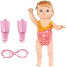 JOJOY® Plavajoči dojenček, Plavalna lutka, Vodoodporna punčka za igranje v vodi, Otroška igrača, Igrače za vodo | BUDDYSWIM LILY