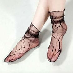 Netscroll 5 parov toplih modnih nogavic, ideja za darilo, RetroMeshSocks