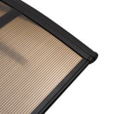 Vidaxl Garaža za robotsko kosilnico črne barve 80x101x46 cm