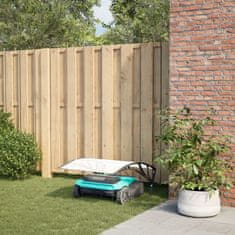 Vidaxl Garaža za robotsko kosilnico črne barve 80x101x46 cm