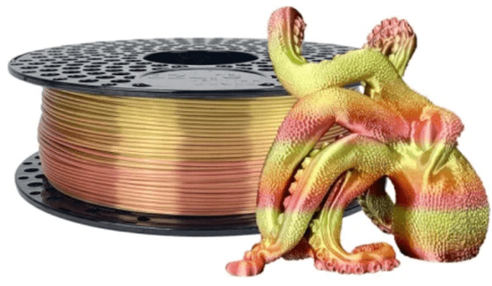 Azure Film Pla Silk Rainbow filament, 1.75mm, 1kg, Harmony (FL171-1644)